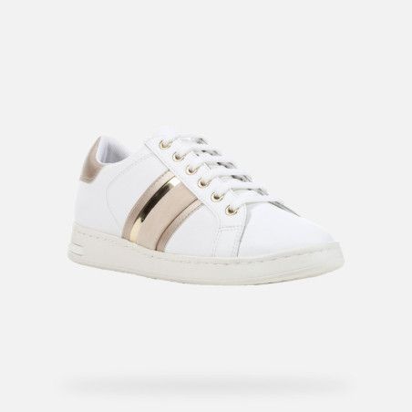 GEOX-COD.SBIT-GE-D361BE,WHITE/GOLD